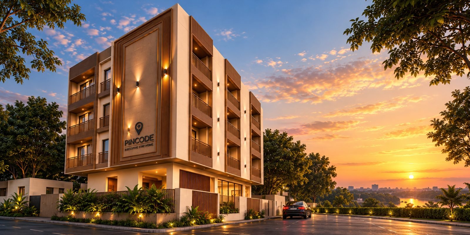 Pincode Executive Stay at dusk, Daneshwari Layout, Hubballi